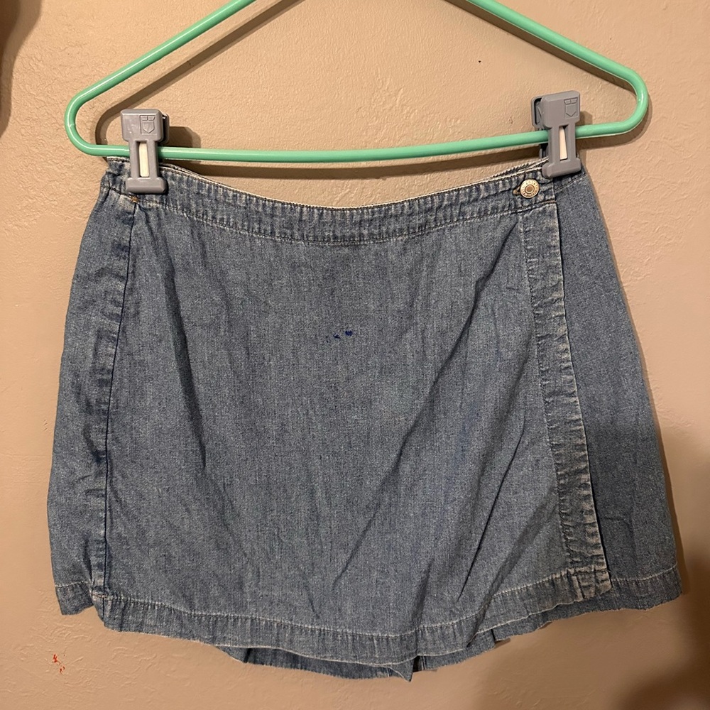 GAP Light Blue Denim Skirt